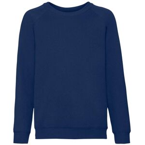 Granatowa Bluza Dziecięca Raglan Sweat Fruit Of The Loom Modrá 9-10 Y Granatowa Bluza Dziecięca Raglan Sweat Fruit Of The Loom Modrá 9-10 Y