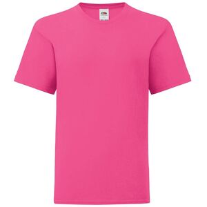 Pink Children'S T-Shirt In Combed Cotton Fruit Of The Loom Ružová 3-4 Y Pink Children'S T-Shirt In Combed Cotton Fruit Of The Loom Ružová 3-4 Y