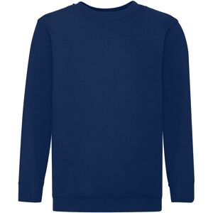 Granatowa Bluza Dziecięca Set-In Sweat Fruit Of The Loom Modrá 146-152 Granatowa Bluza Dziecięca Set-In Sweat Fruit Of The Loom Modrá 146-152