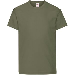 Khaki Children'S T-Shirt Original Fruit Of The Loom Kaki 3-4 Y Khaki Children'S T-Shirt Original Fruit Of The Loom Kaki 3-4 Y