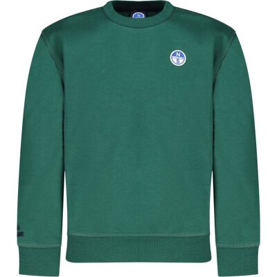 North Sails Children'S Zip-Up Sweatshirt, Green Zelená 14a North Sails Children'S Zip-Up Sweatshirt, Green Zelená 14a