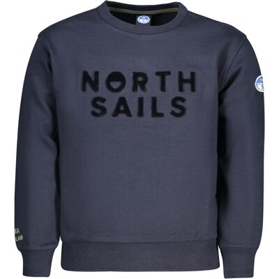 North Sails Children'S Blue Zip-Up Sweatshirt Modrá 8a North Sails Children'S Blue Zip-Up Sweatshirt Modrá 8a