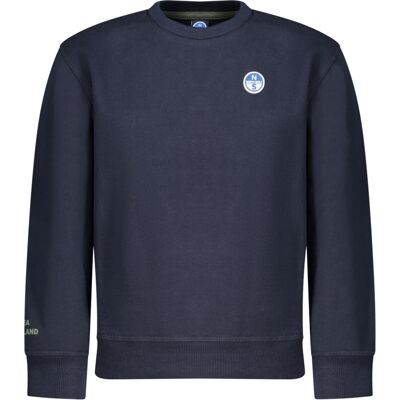 North Sails Children'S Blue Zip-Up Sweatshirt Modrá 8a North Sails Children'S Blue Zip-Up Sweatshirt Modrá 8a