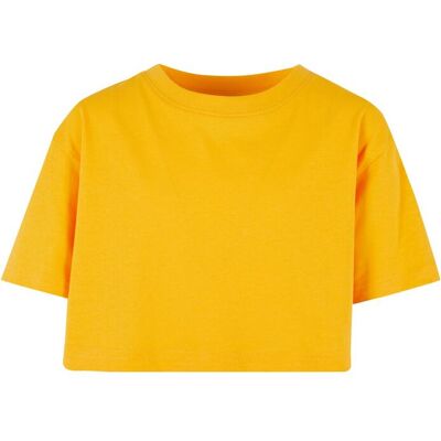 Urban Classics Girls' Short T-Shirt Kimono Tee - Yellow Oranžová 5-6 Y Urban Classics Girls' Short T-Shirt Kimono Tee - Yellow Oranžová 5-6 Y