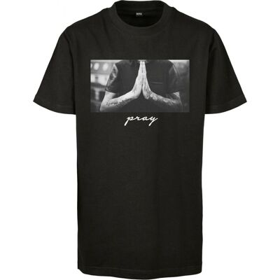 Mister Tee Children'S T-Shirt Pray Tee Black Čierna 5-6 Y Mister Tee Children'S T-Shirt Pray Tee Black Čierna 5-6 Y