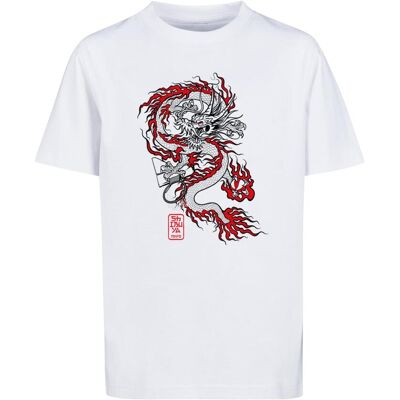 Mister Tee Children'S T-Shirt Dragon Baller White Biela 158-164 Mister Tee Children'S T-Shirt Dragon Baller White Biela 158-164
