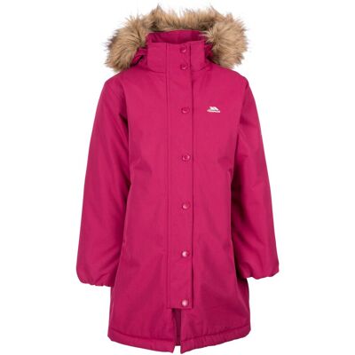 Girls' Trespass Astound Jacket Červená 3-4 Girls' Trespass Astound Jacket Červená 3-4