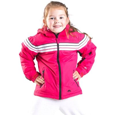 Children'S Ski Jacket Trespass Priorwood Červená 11-12 Children'S Ski Jacket Trespass Priorwood Červená 11-12