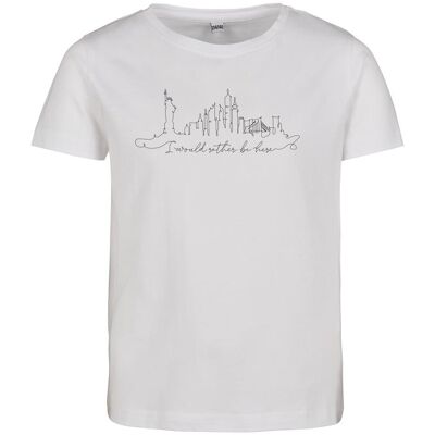 Mister Tee Kids Want To Be Here T-Shirt White Šedá 9-10 Y Mister Tee Kids Want To Be Here T-Shirt White Šedá 9-10 Y