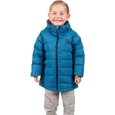 Children'S Quilted Jacket Trespass Amira Modrá 11-12 Children'S Quilted Jacket Trespass Amira Modrá 11-12
