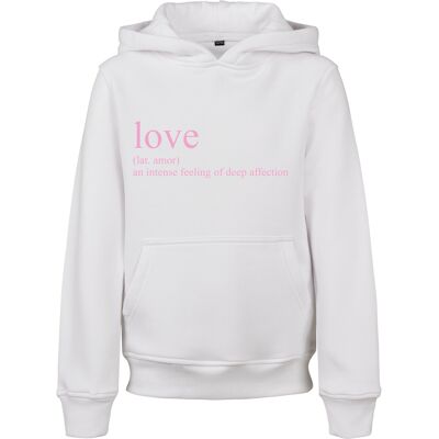 Mister Tee Kids Love Definition Hoody White Šedá 5-6 Y Mister Tee Kids Love Definition Hoody White Šedá 5-6 Y