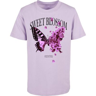 Mister Tee Sweet Blossom And Beauty Children'S T-Shirt Purple Šedá 5-6 Y Mister Tee Sweet Blossom And Beauty Children'S T-Shirt Purple Šedá 5-6 Y