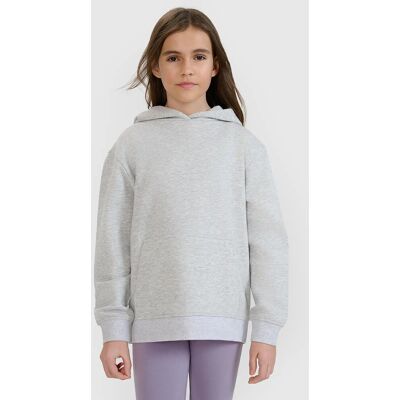 Girls' Sweatshirt 4f Šedá 152 Girls' Sweatshirt 4f Šedá 152