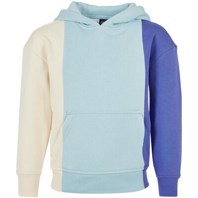 Urban Classics Girls' Tripple Hoody Whitesand/oceanblue/purpleday Šedá 5-6 Y Urban Classics Girls' Tripple Hoody Whitesand/oceanblue/purpleday Šedá 5-6 Y
