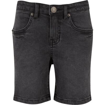 Urban Classics Relaxed Fit Boys' Shorts - Black Šedá 146-152 Urban Classics Relaxed Fit Boys' Shorts - Black Šedá 146-152
