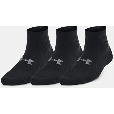 Under Armour Essential 3pk Qtr Yth Socks Čierna Xs Under Armour Essential 3pk Qtr Yth Socks Čierna Xs