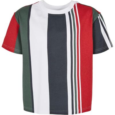 Urban Classics Boys Heavy Oversized Big Aop Stripe Tee White/navy 5-6 Y Urban Classics Boys Heavy Oversized Big Aop Stripe Tee White/navy 5-6 Y
