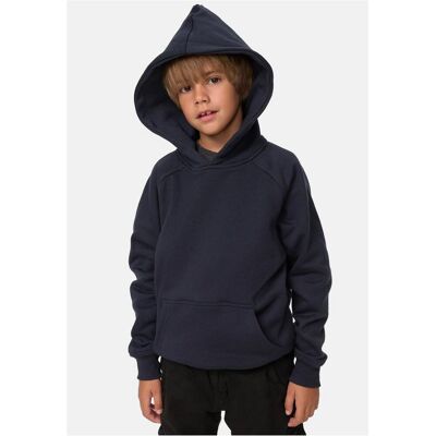 Urban Classics Boys Blank Hoody Navy Šedá 7-8 Y Urban Classics Boys Blank Hoody Navy Šedá 7-8 Y