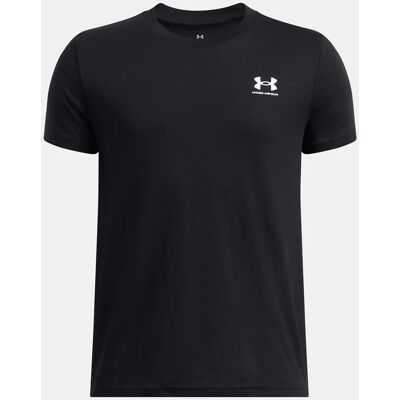 Boys' T-Shirt Under Armour B Sportstyle Lc Ss Čierna S Boys' T-Shirt Under Armour B Sportstyle Lc Ss Čierna S