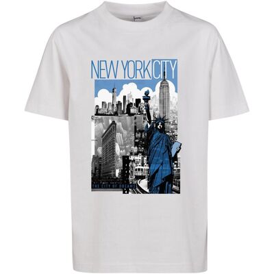 Mister Tee Children'S T-Shirt New York City White Šedá 146-152 Mister Tee Children'S T-Shirt New York City White Šedá 146-152