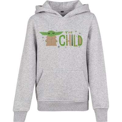 Mister Tee Kids Mandalorian The Child Hoody Heather Gray Šedá 158-164 Mister Tee Kids Mandalorian The Child Hoody Heather Gray Šedá 158-164