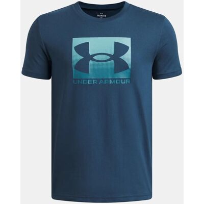Chlapčenské Tričko Under Armour Boxed Modrá S Chlapčenské Tričko Under Armour Boxed Modrá S