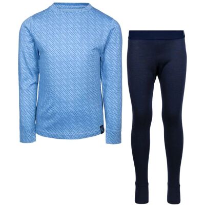 Boys' Thermo Set Trespass Calec Svetlomodrá 11-12 Boys' Thermo Set Trespass Calec Svetlomodrá 11-12
