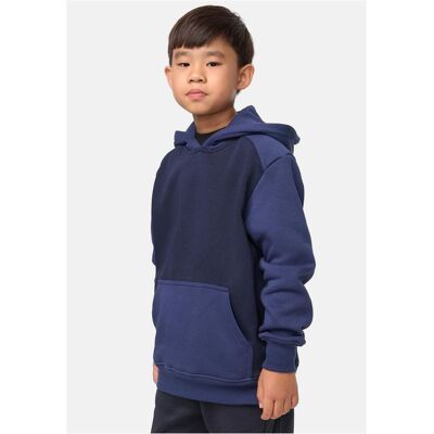 Urban Classics Boys' Two-Tone Fake Raglan Midnight Navy/navy Hoodie/dark Blue Modrá 7-8 Y Urban Classics Boys' Two-Tone Fake Raglan Midnight Navy/navy Hoodie/dark Blue Modrá 7-8 Y