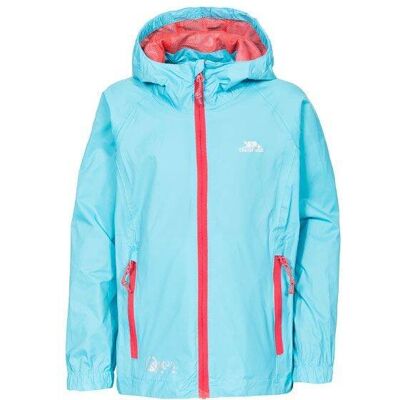 Dětská Nepromokavá Bunda Trespass Qikpac Jacket Svetlomodrá 7-8 Y Dětská Nepromokavá Bunda Trespass Qikpac Jacket Svetlomodrá 7-8 Y
