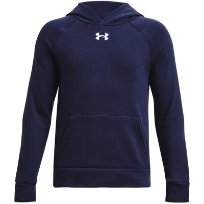 Boys' Under Armour Rival Fleece Hoodie Modrá M Boys' Under Armour Rival Fleece Hoodie Modrá M