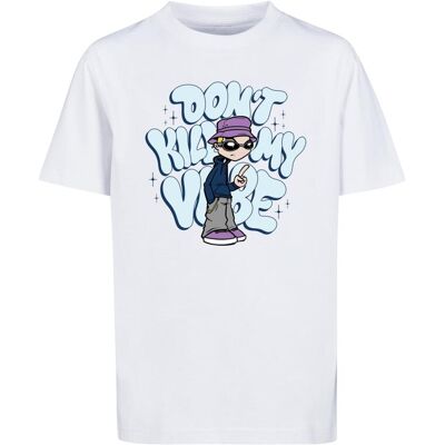 Mister Tee Children'S T-Shirt Kids Don'T Kill My Vibe White Biela 5-6 Y Mister Tee Children'S T-Shirt Kids Don'T Kill My Vibe White Biela 5-6 Y