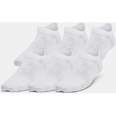 Children'S Socks Under Armour Yth Essential No Show 6pk Šedá Xs Children'S Socks Under Armour Yth Essential No Show 6pk Šedá Xs