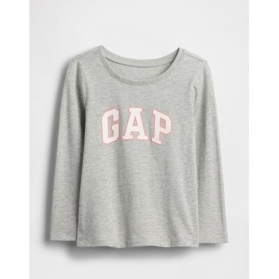 Gap Baby T-Shirt With Logo - Girls Šedá 5yrs Gap Baby T-Shirt With Logo - Girls Šedá 5yrs