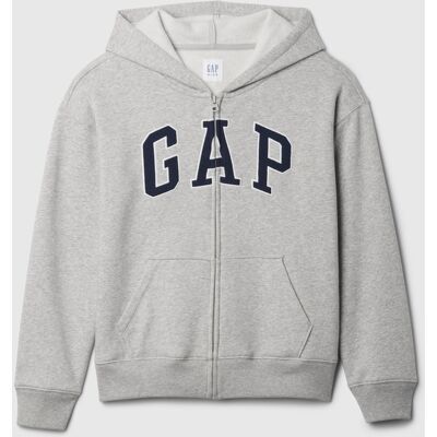Gap Children'S Sweatshirt With Logo - Boys Šedá L Gap Children'S Sweatshirt With Logo - Boys Šedá L