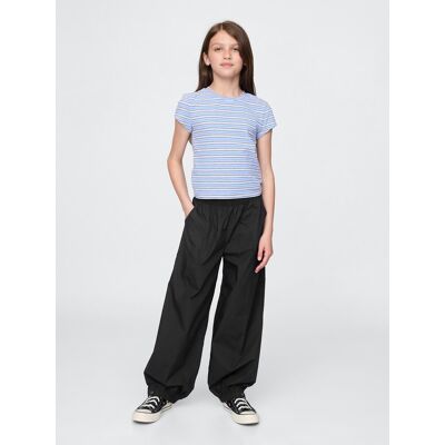 Gap Children'S Poplin Pants Baggy Joggers - Girls Čierna L Gap Children'S Poplin Pants Baggy Joggers - Girls Čierna L