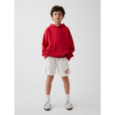 Gap Chlapčenské Šortky S Logom Biela Xs Gap Chlapčenské Šortky S Logom Biela Xs