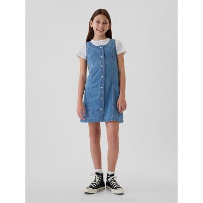 Gap Denim Dress - Girls Svetlomodrá L Gap Denim Dress - Girls Svetlomodrá L