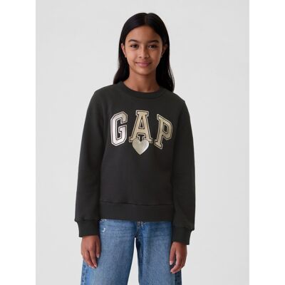Gap Children'S Sweatshirt With Logo - Girls Čierna Xl Gap Children'S Sweatshirt With Logo - Girls Čierna Xl