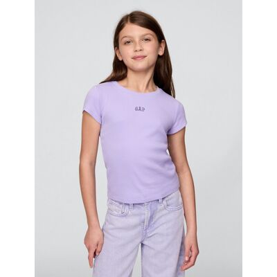 Gap Children'S Ribbed T-Shirt - Girls Svetlomodrá Xl Gap Children'S Ribbed T-Shirt - Girls Svetlomodrá Xl