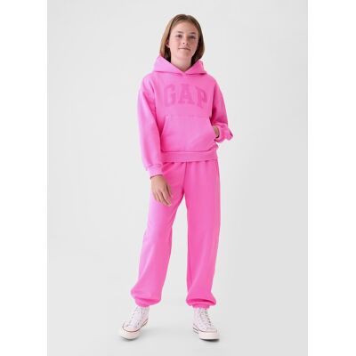 Gap Kids Sweatpants With Logo - Girls Fuchsiová M Gap Kids Sweatpants With Logo - Girls Fuchsiová M