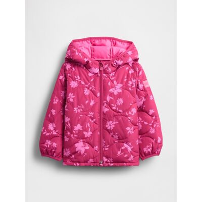 Gap Baby Quilted Coldcontrol Waterproof Jacket - Girls Ružová 12-18m Gap Baby Quilted Coldcontrol Waterproof Jacket - Girls Ružová 12-18m