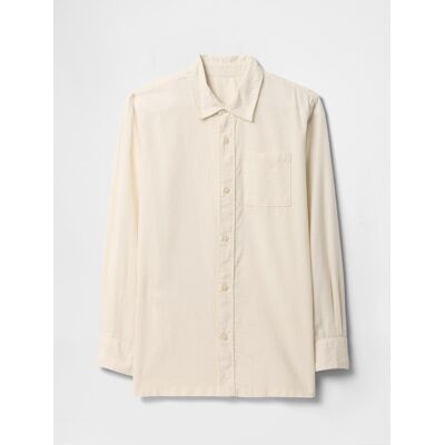 Gap Children'S Linen Shirt - Boys Krémová M Gap Children'S Linen Shirt - Boys Krémová M