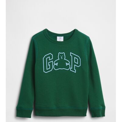 Gap Baby Sweatshirt With Logo - Boys Zelená 5yrs Gap Baby Sweatshirt With Logo - Boys Zelená 5yrs