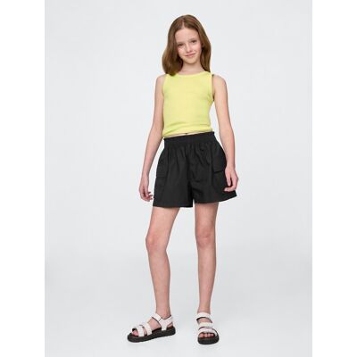 Gap Children'S Poplin Cargo Shorts - Girls Čierna L Gap Children'S Poplin Cargo Shorts - Girls Čierna L