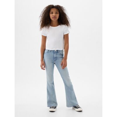 Gap Children'S Jeans High Rise '70s Flare - Girls Šedá M Gap Children'S Jeans High Rise '70s Flare - Girls Šedá M