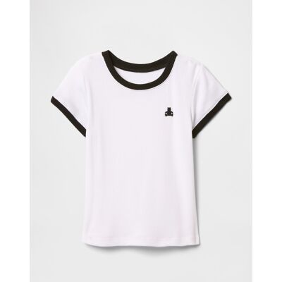 Gap Baby Ribbed T-Shirt - Girls Biela 4yrs Gap Baby Ribbed T-Shirt - Girls Biela 4yrs