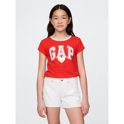 Gap Children'S T-Shirt With Americana Logo - Girls Červená Xxl Gap Children'S T-Shirt With Americana Logo - Girls Červená Xxl