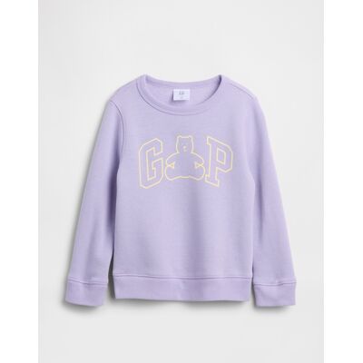 Gap Baby Sweatshirt With Logo - Girls Krémová 3yrs Gap Baby Sweatshirt With Logo - Girls Krémová 3yrs