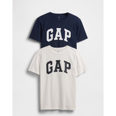 Gap Children'S T-Shirt With Logo, 2 Pcs - Boys Modrá Xs Gap Children'S T-Shirt With Logo, 2 Pcs - Boys Modrá Xs