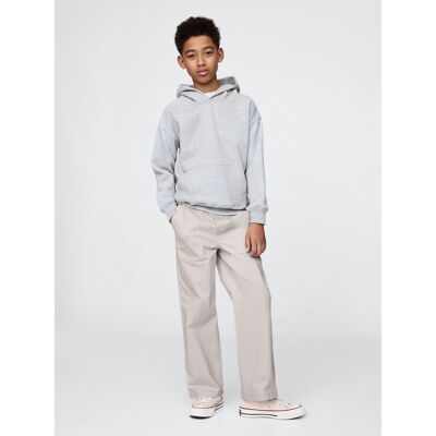 Gap Children'S Chino Pants Ultrasoft - Boys Šedá L Gap Children'S Chino Pants Ultrasoft - Boys Šedá L